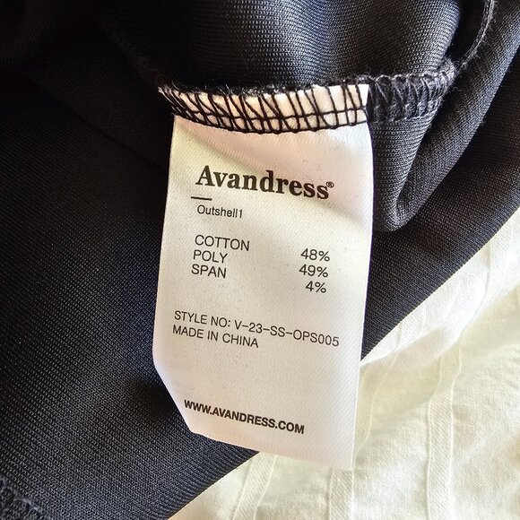 Avandress Pia Onepiece Collared Dress - 2024 - Black - Sz S - NWT - Picture 5 of 12